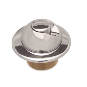 Pulsador On/Off Sphere en ABS Cromado